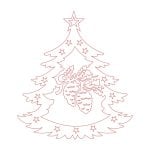 vector descargable para reproducir el diseño de un árbol de Navidad 14.    Utiliza tu máquina de corte CNC para realizar este proyecto.