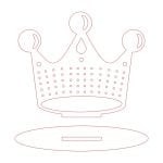 Organizador de joyería corona - Vector descarganle para corte CNC y grabado laser gratis | Stanser