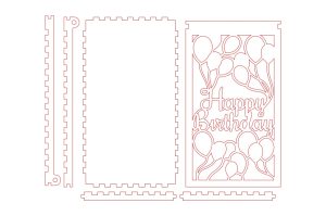 Caja para billetes Feliz Cumpleaños